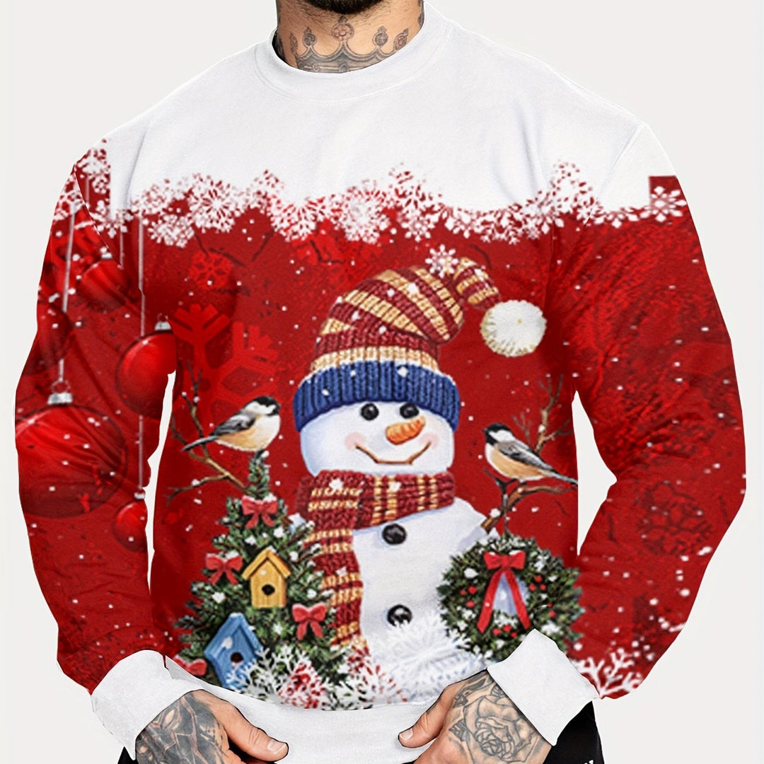 Klaas Christmas Print Crewneck Sweatshirt - image 10