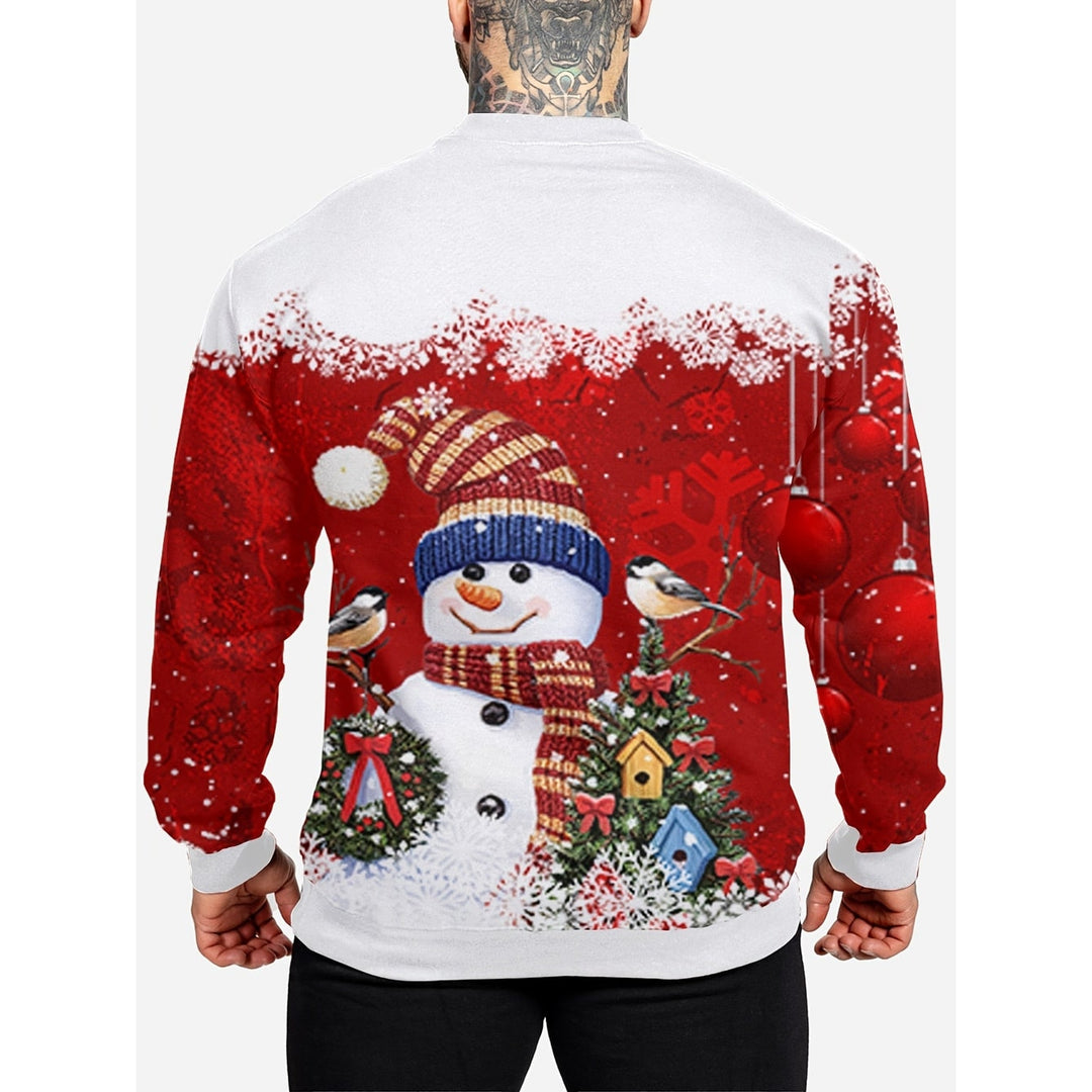 Klaas Christmas Print Crewneck Sweatshirt - image 1