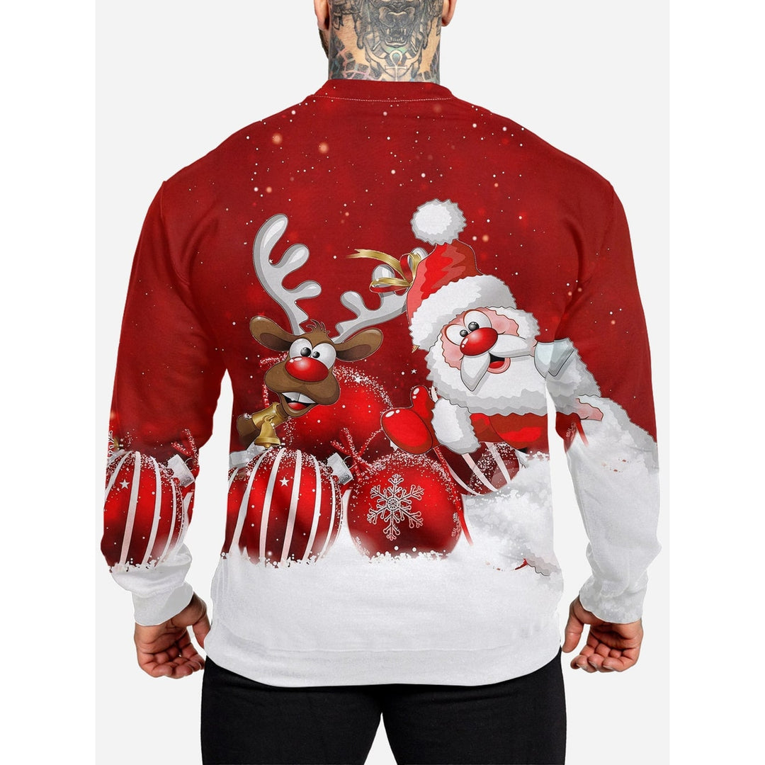 Klaas Christmas Print Crewneck Sweatshirt - image 2