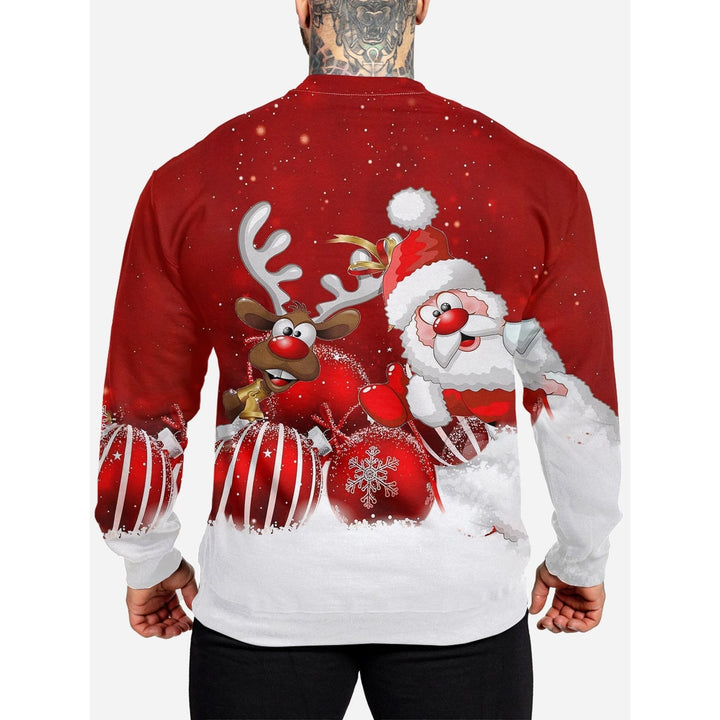 Klaas Christmas Print Crewneck Sweatshirt - image 2