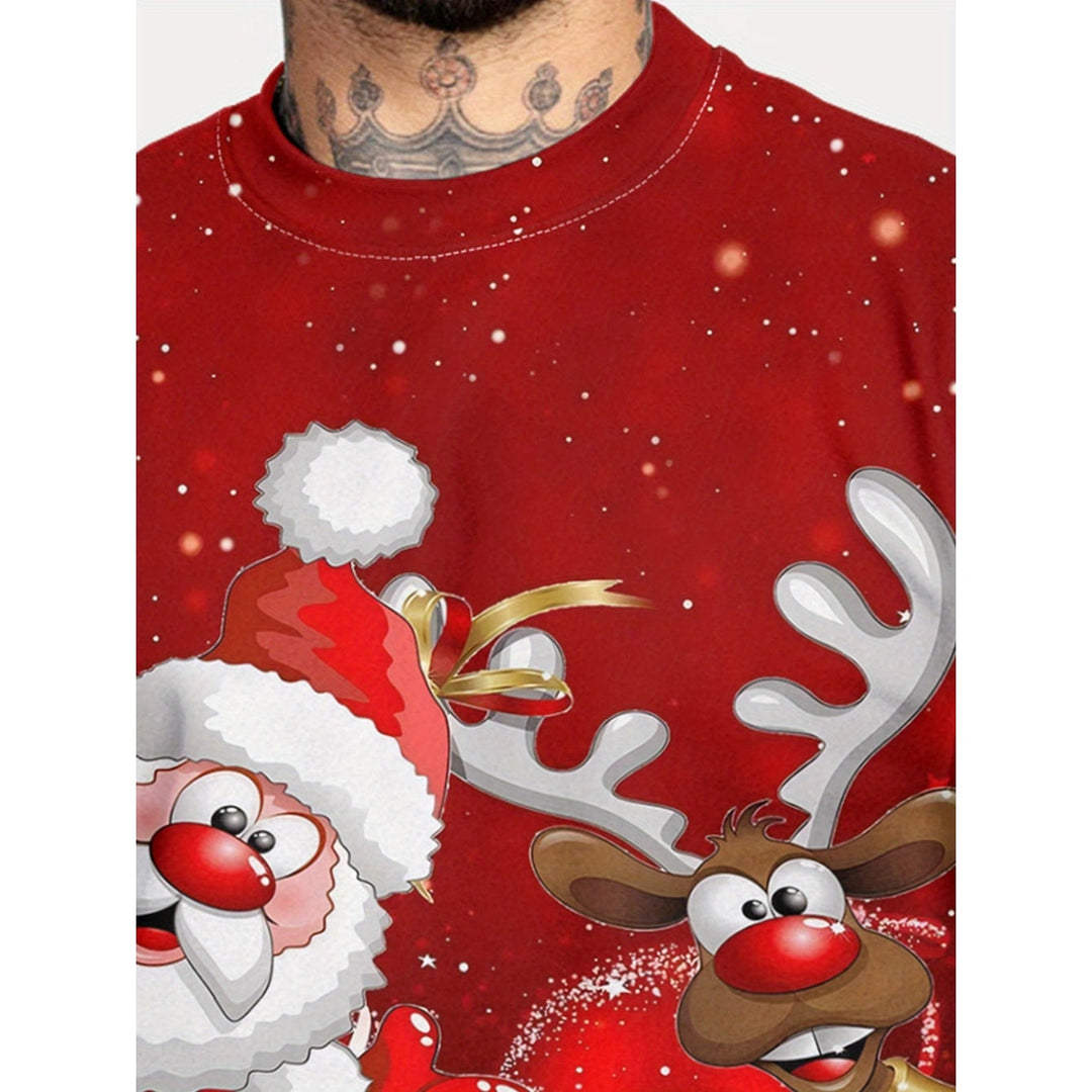 Klaas Christmas Print Crewneck Sweatshirt - image 4