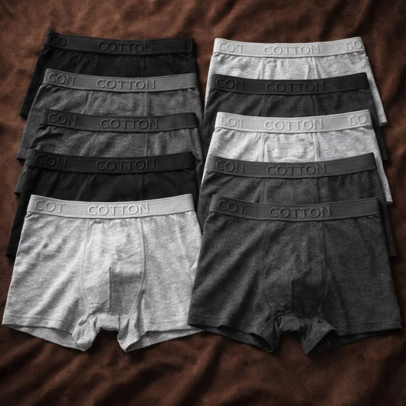 Eamon Cotton Blend Boxer Briefs 5-Pack - image 2