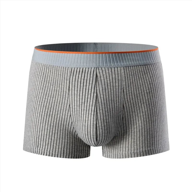 Oren Striped Cotton Boxer Briefs, Multipack - image 2