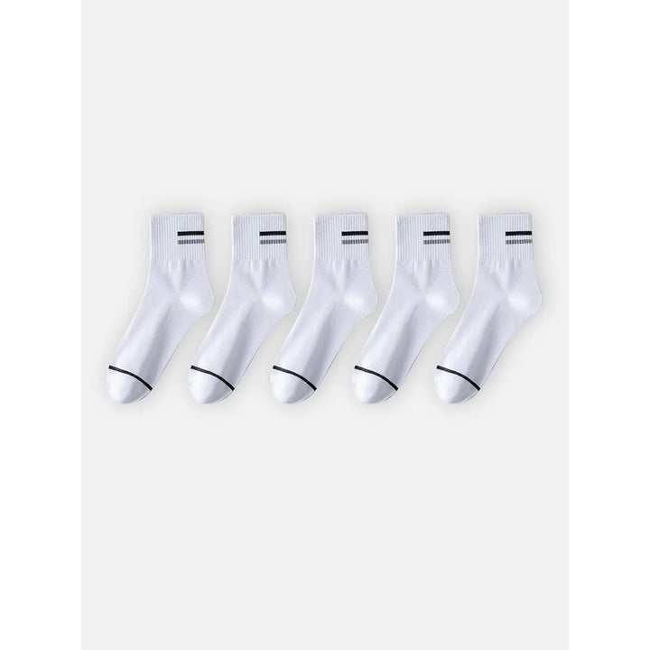 Cobus Striped Crew Socks, 5-Pack - image 11