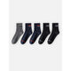 Cobus Striped Crew Socks, 5-Pack - image 12