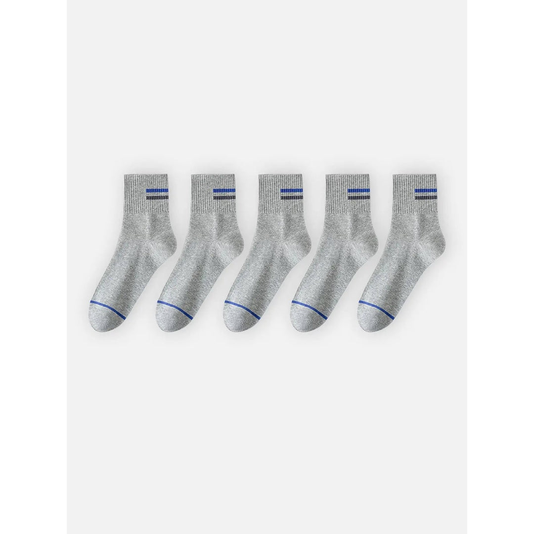 Cobus Striped Crew Socks, 5-Pack - image 16