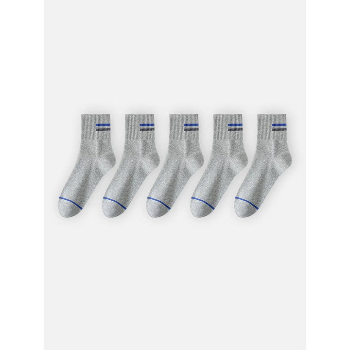 Cobus Striped Crew Socks, 5-Pack - image 16