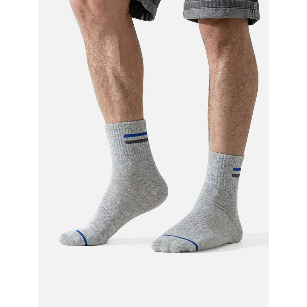 Cobus Striped Crew Socks, 5-Pack - image 2