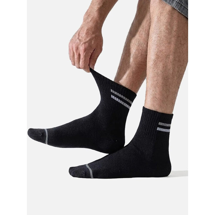 Cobus Striped Crew Socks, 5-Pack - image 3