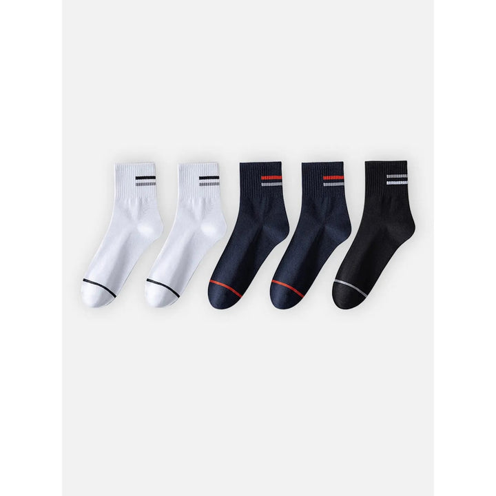Cobus Striped Crew Socks, 5-Pack - image 8