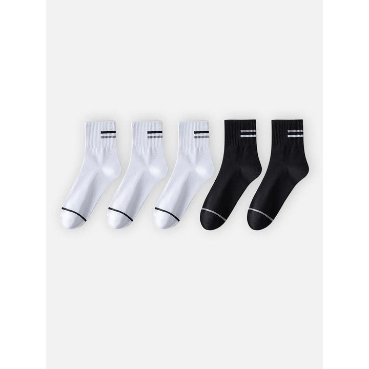 Cobus Striped Crew Socks, 5-Pack - image 9