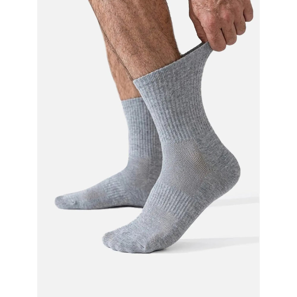 Egbert Cushioned Cotton-Blend Crew Socks - image 2