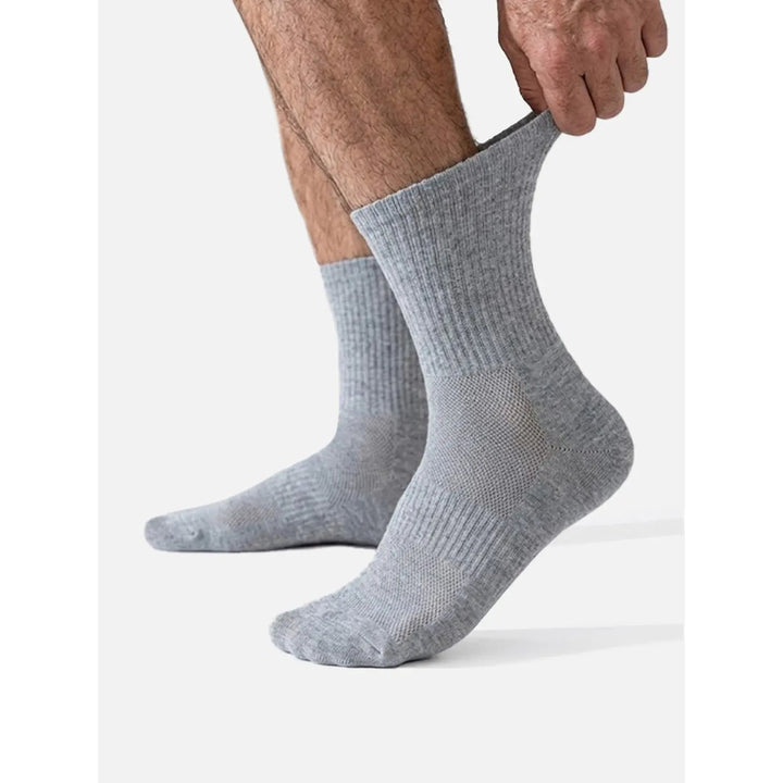 Egbert Cushioned Cotton-Blend Crew Socks - image 2