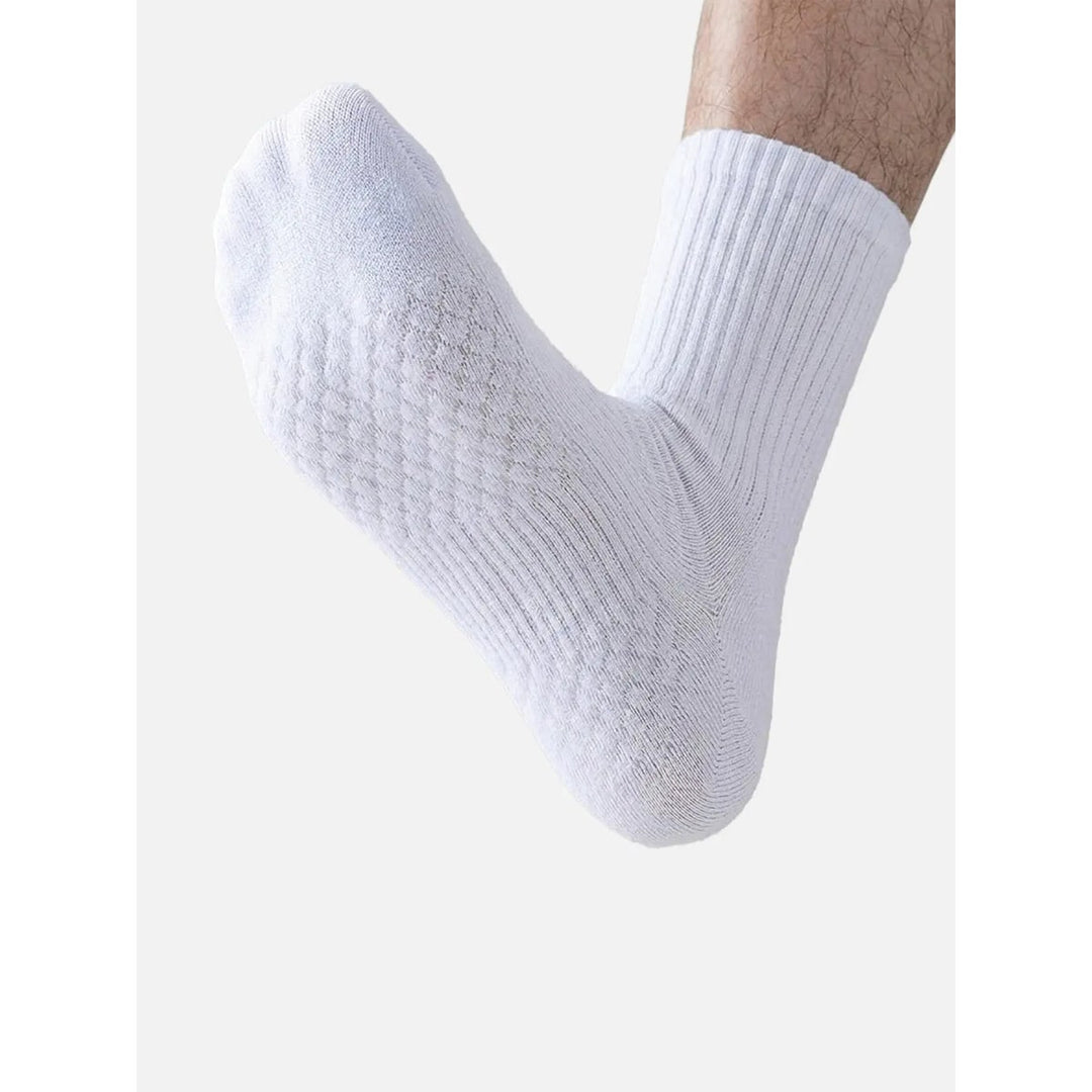 Egbert Cushioned Cotton-Blend Crew Socks - image 3