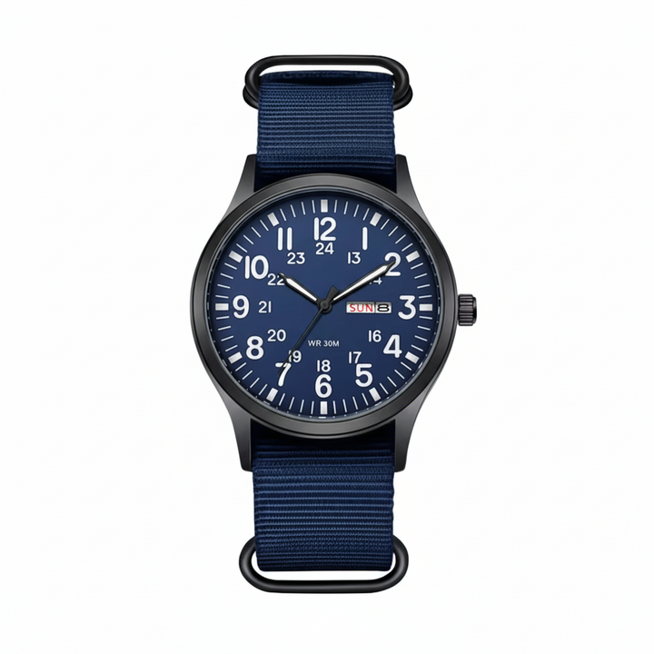 Gerard Field Watch with Date Window and Nylon Strap - image 9