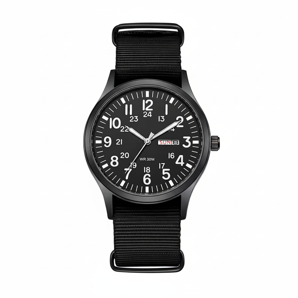 Gerard Field Watch with Date Window and Nylon Strap - image 10