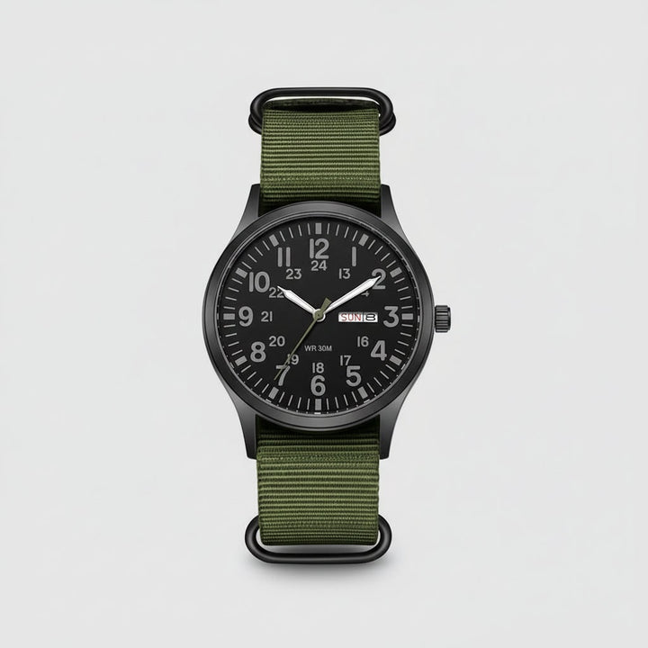 Gerard Field Watch with Date Window and Nylon Strap - image 2