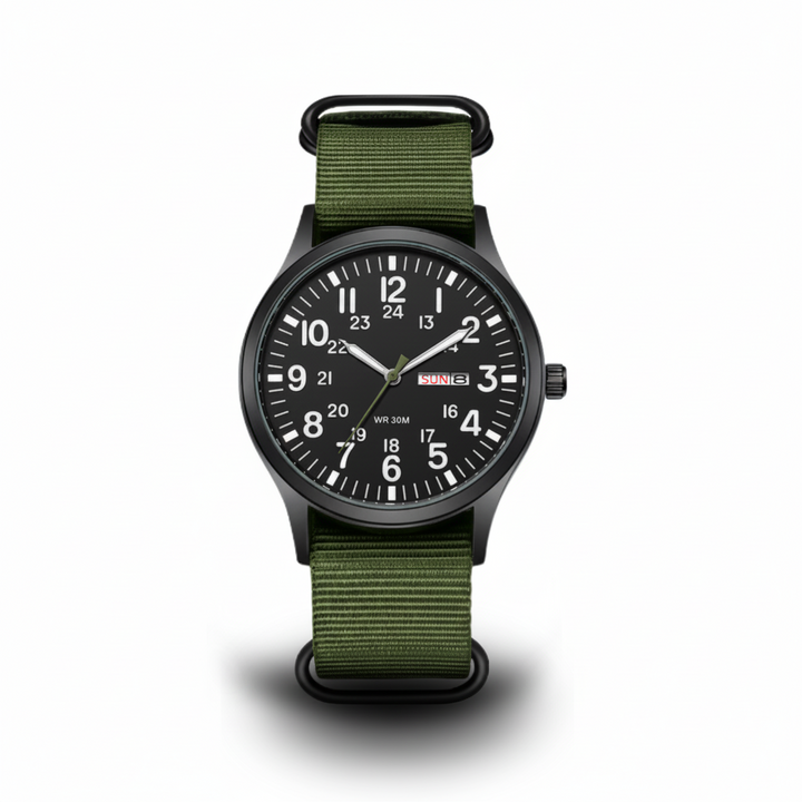 Gerard Field Watch with Date Window and Nylon Strap - image 3