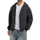 Jarno Leopard and Camo Print Zip-Up Hoodie - image 1