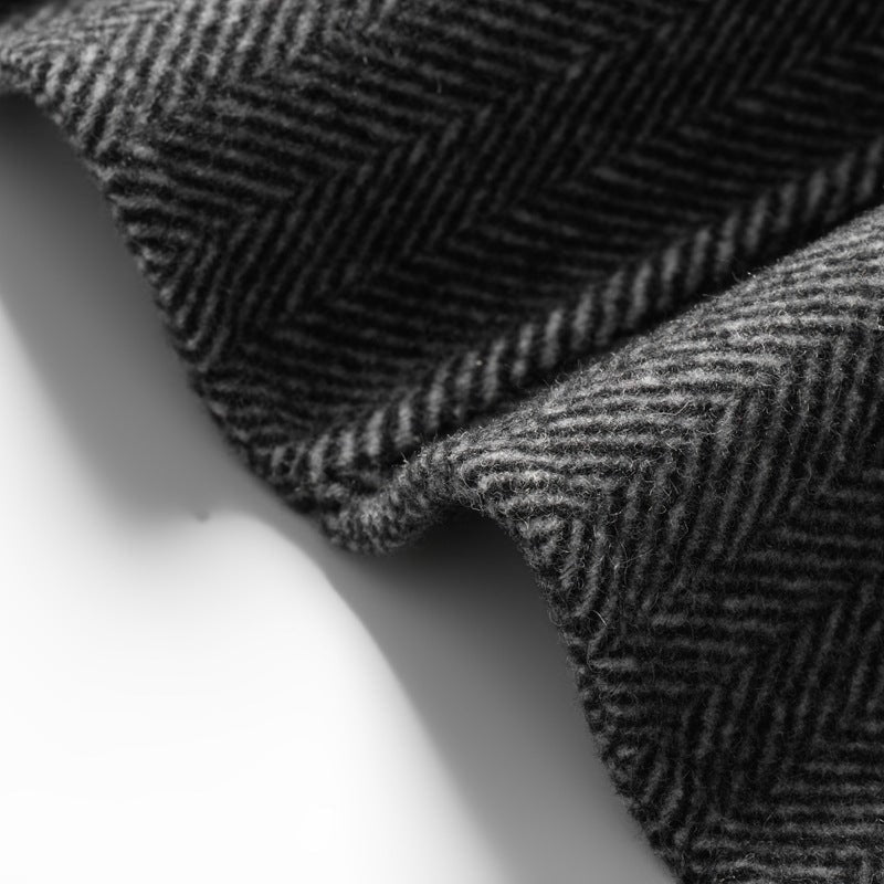 Armand Herringbone Blazer with Patch Pockets - image 3