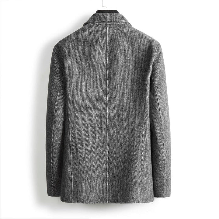 Armand Herringbone Blazer with Patch Pockets - image 4