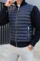 Radley Hybrid Quilted Jacket with Knit Sleeves - image 1