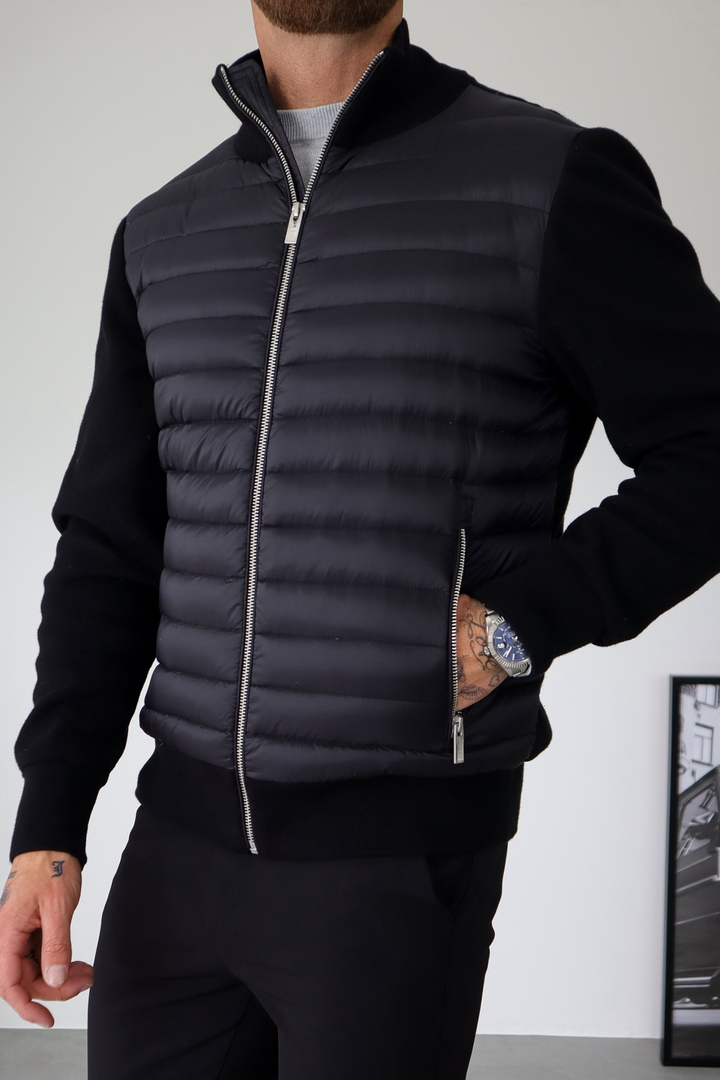 Radley Hybrid Quilted Jacket with Knit Sleeves - image 7