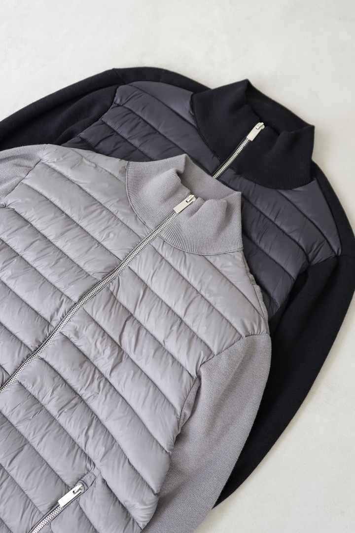Radley Hybrid Quilted Jacket with Knit Sleeves - image 6