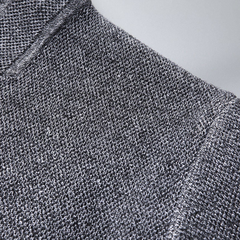 Melchior Stand-Collar Knit Cardigan Jacket - image 4