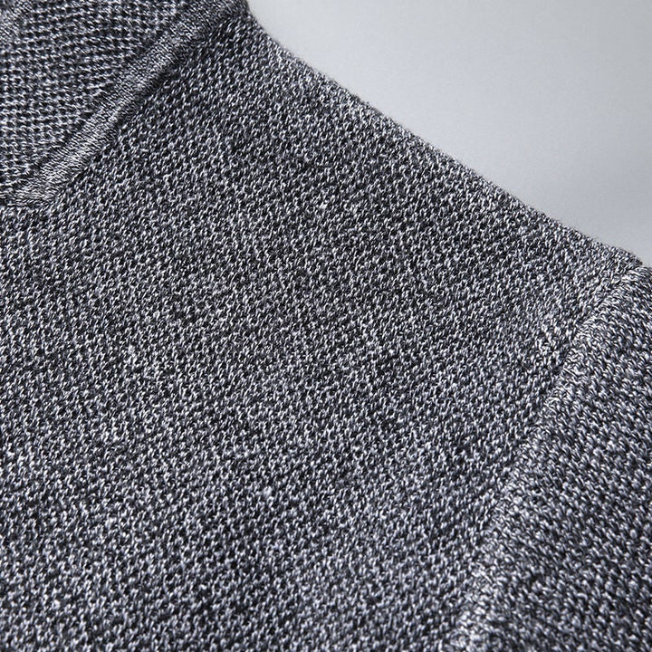 Melchior Stand-Collar Knit Cardigan Jacket - image 4