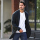 Silvan Long Shawl-Collar Knit Cardigan - image 2