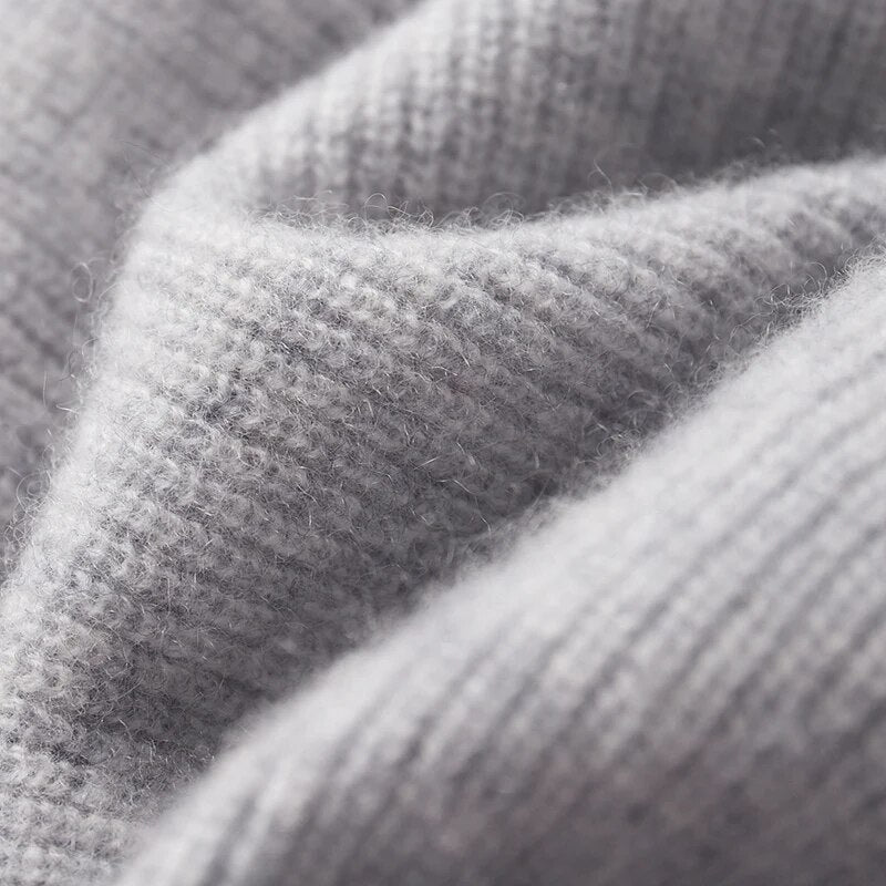 Ewout Ribbed Knit Zip-Up Hoodie Sweater - image 3