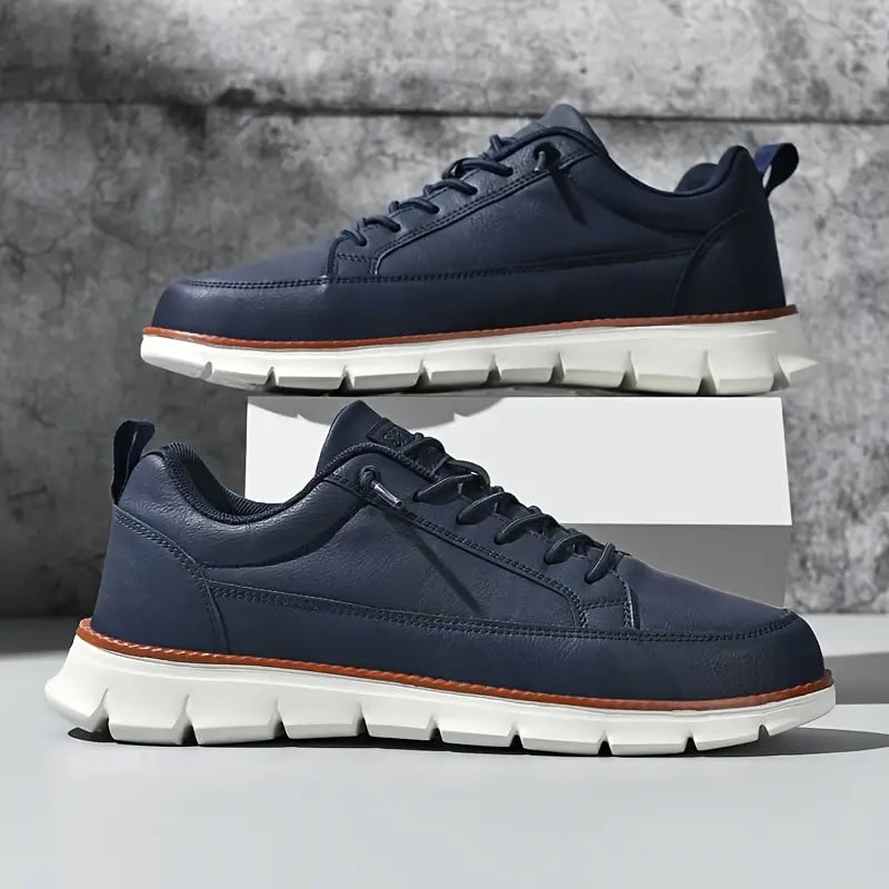 Dirk Low-Top Lace-Up Sneakers with Cushioned Insole - image 10