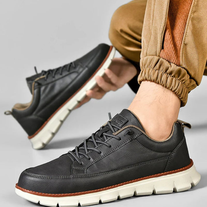 Dirk Low-Top Lace-Up Sneakers with Cushioned Insole - image 9