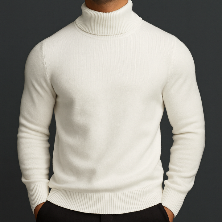 Forrest Fleece-Lined Turtleneck Sweater - image 1