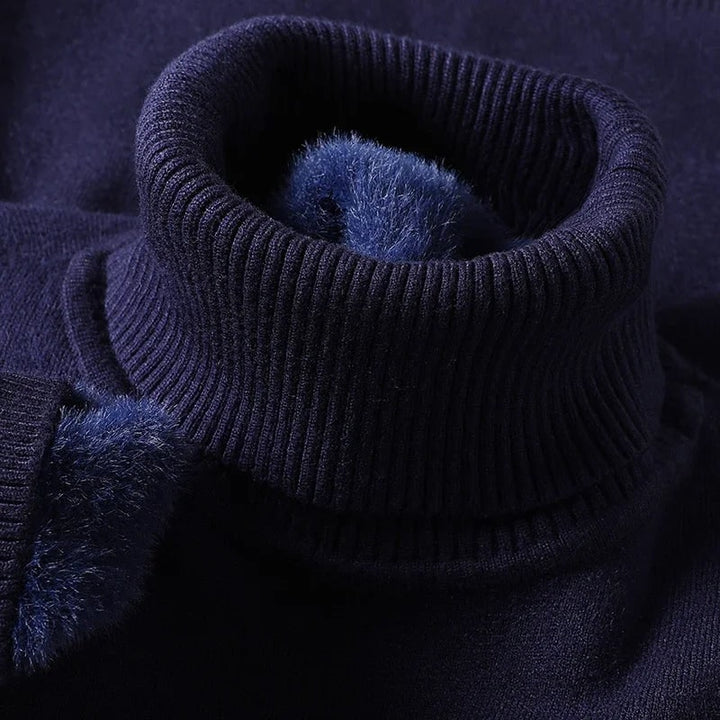 Forrest Fleece-Lined Turtleneck Sweater - image 13