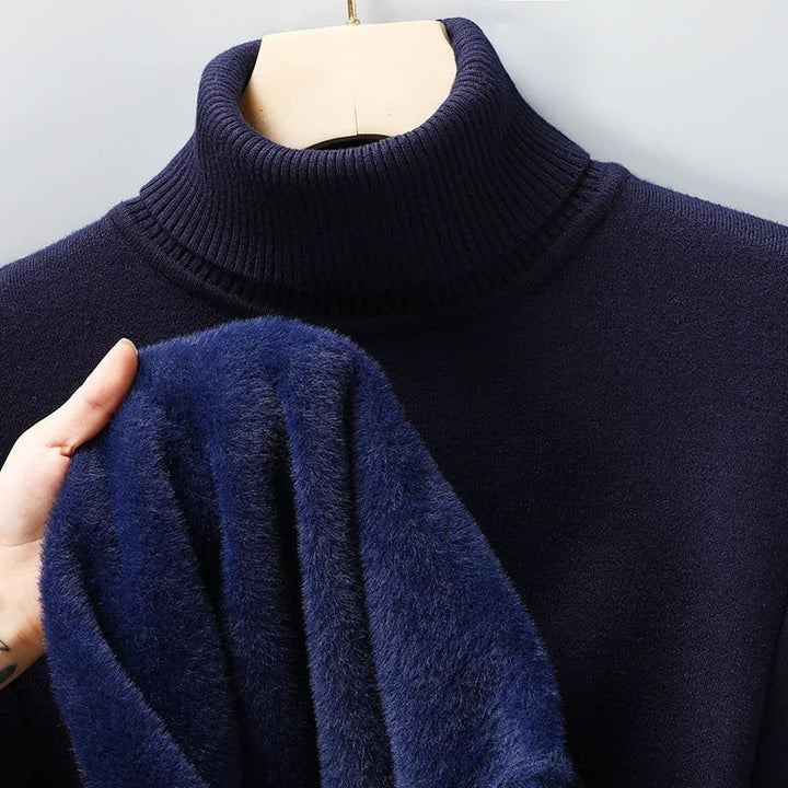 Forrest Fleece-Lined Turtleneck Sweater - image 14