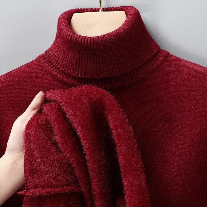 Forrest Fleece-Lined Turtleneck Sweater - image 16