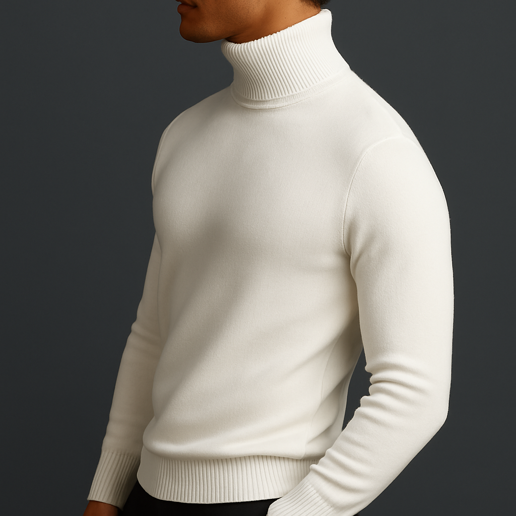 Forrest Fleece-Lined Turtleneck Sweater - image 3