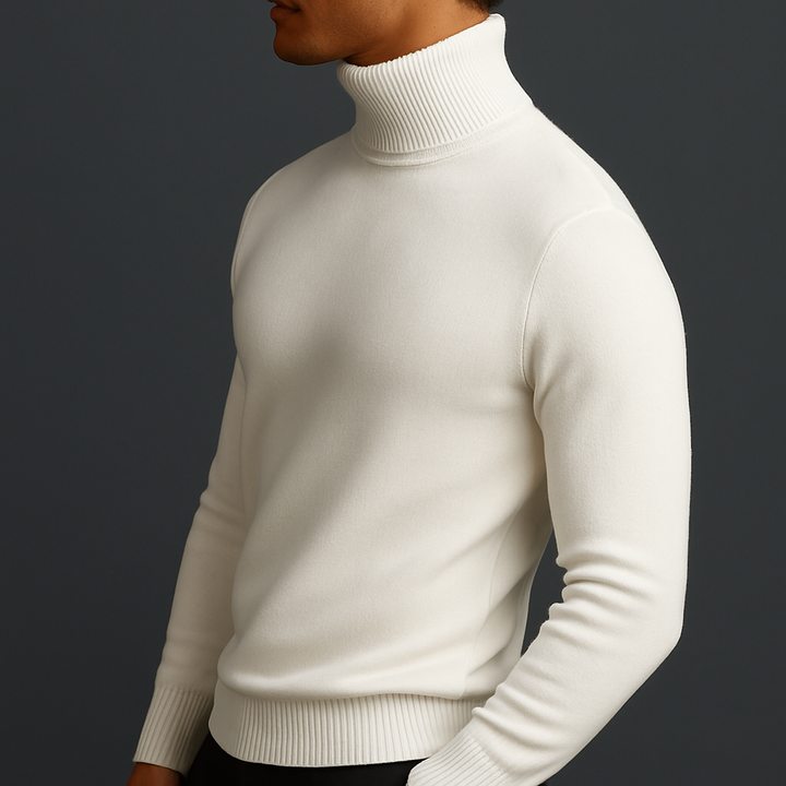 Forrest Fleece-Lined Turtleneck Sweater - image 3