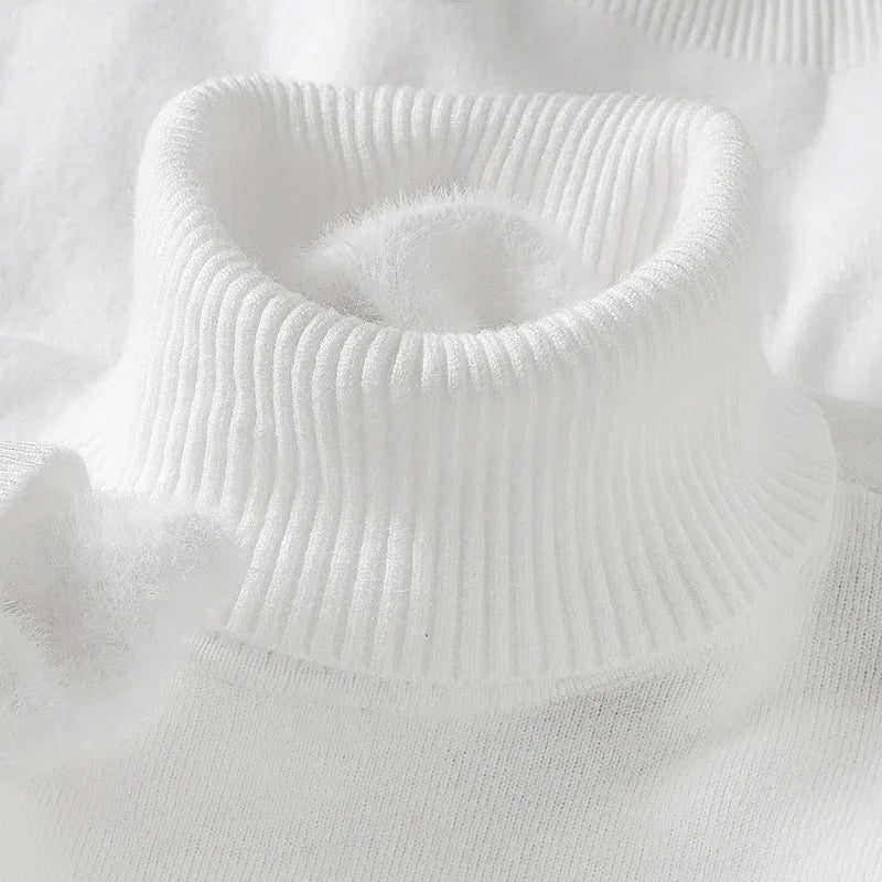 Forrest Fleece-Lined Turtleneck Sweater - image 4
