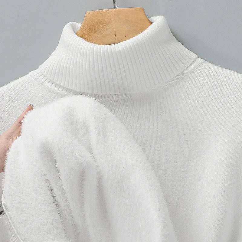 Forrest Fleece-Lined Turtleneck Sweater - image 5