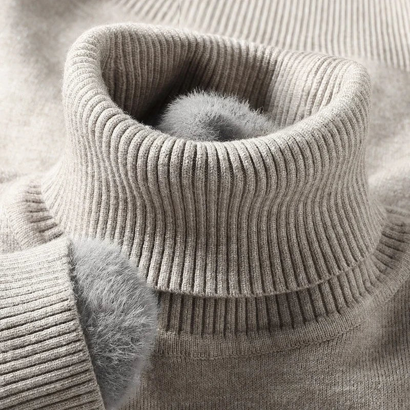 Forrest Fleece-Lined Turtleneck Sweater - image 7