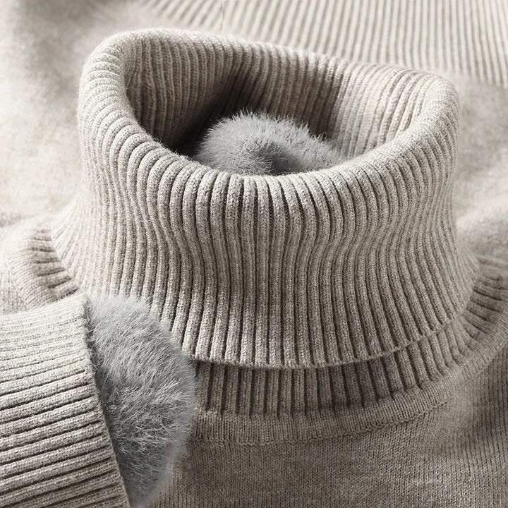 Forrest Fleece-Lined Turtleneck Sweater - image 7