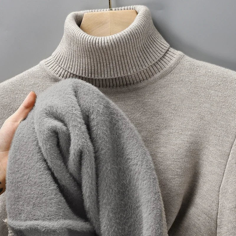 Forrest Fleece-Lined Turtleneck Sweater - image 8