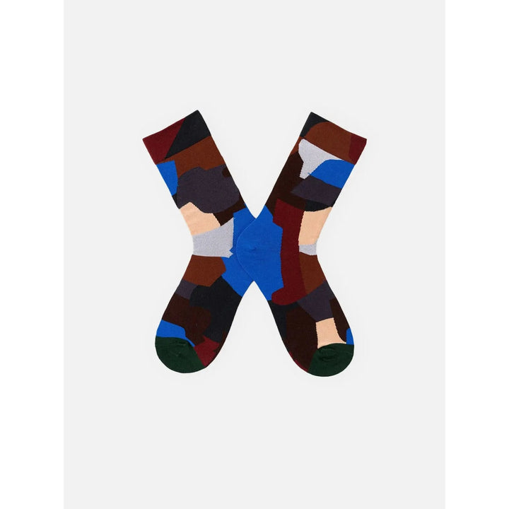 Niels Patterned Crew Socks - image 10