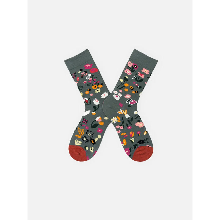 Niels Patterned Crew Socks - image 14