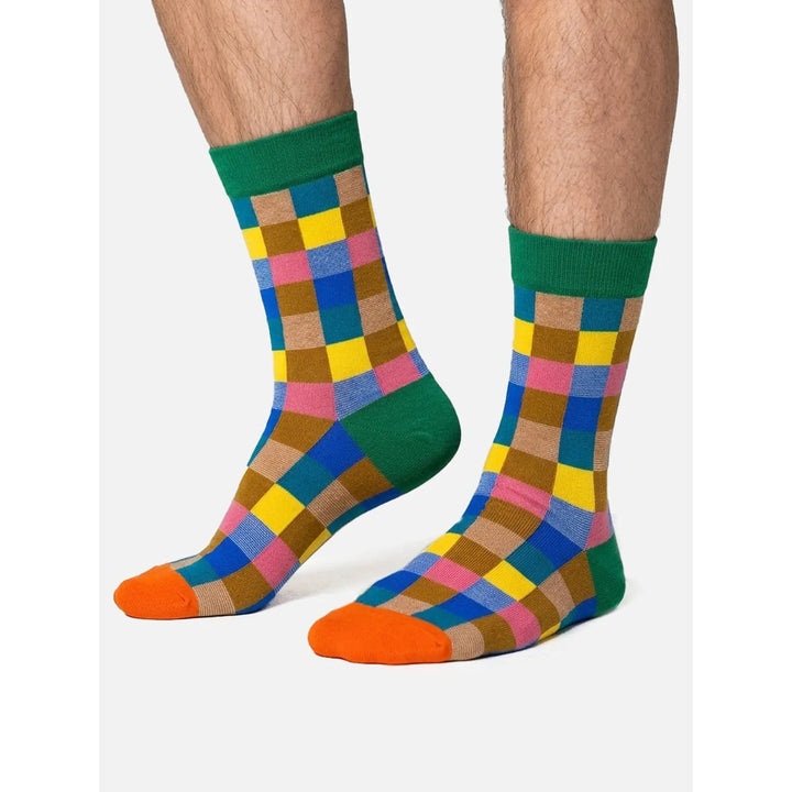 Niels Patterned Crew Socks - image 2
