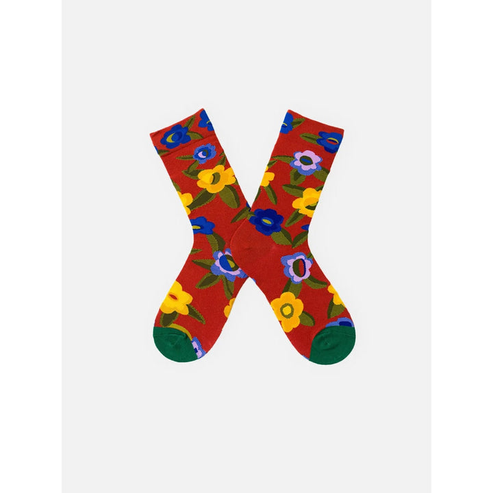 Niels Patterned Crew Socks - image 8