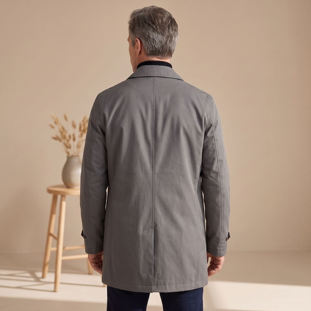 Maurits Button-Front Weather-Resistant Car Coat - image 6
